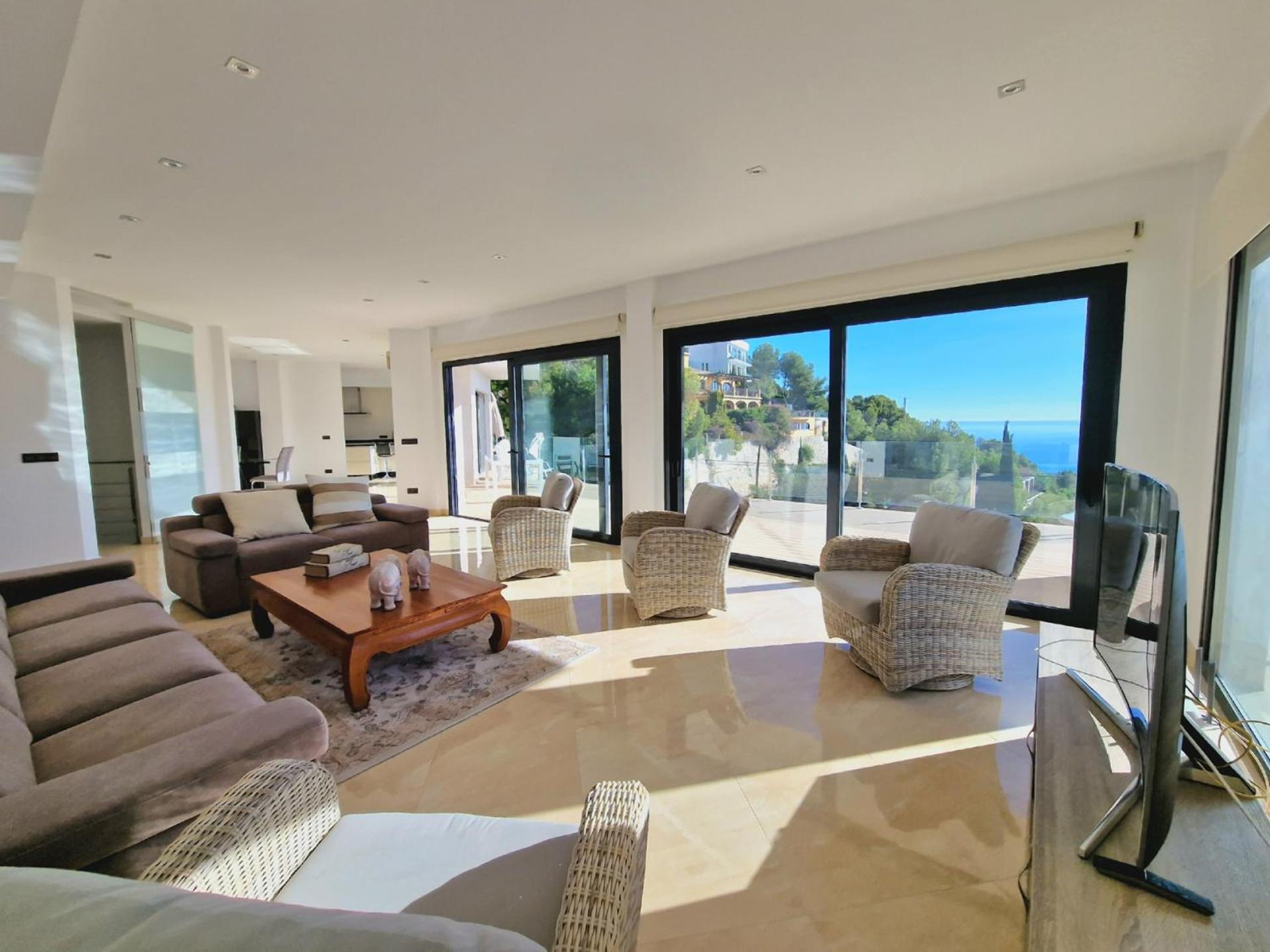 Villa Lujo Con Vistas Al Mar Villa Dulcinea By El Conserje, Cerca Del Puerto Y Sus Servicios Jávea Zewnętrze zdjęcie