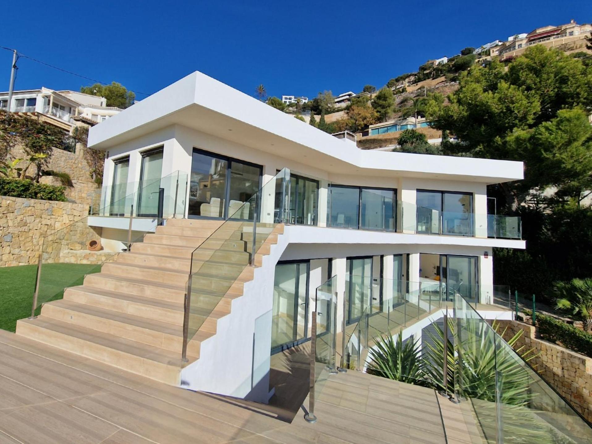 Villa Lujo Con Vistas Al Mar Villa Dulcinea By El Conserje, Cerca Del Puerto Y Sus Servicios Jávea Zewnętrze zdjęcie