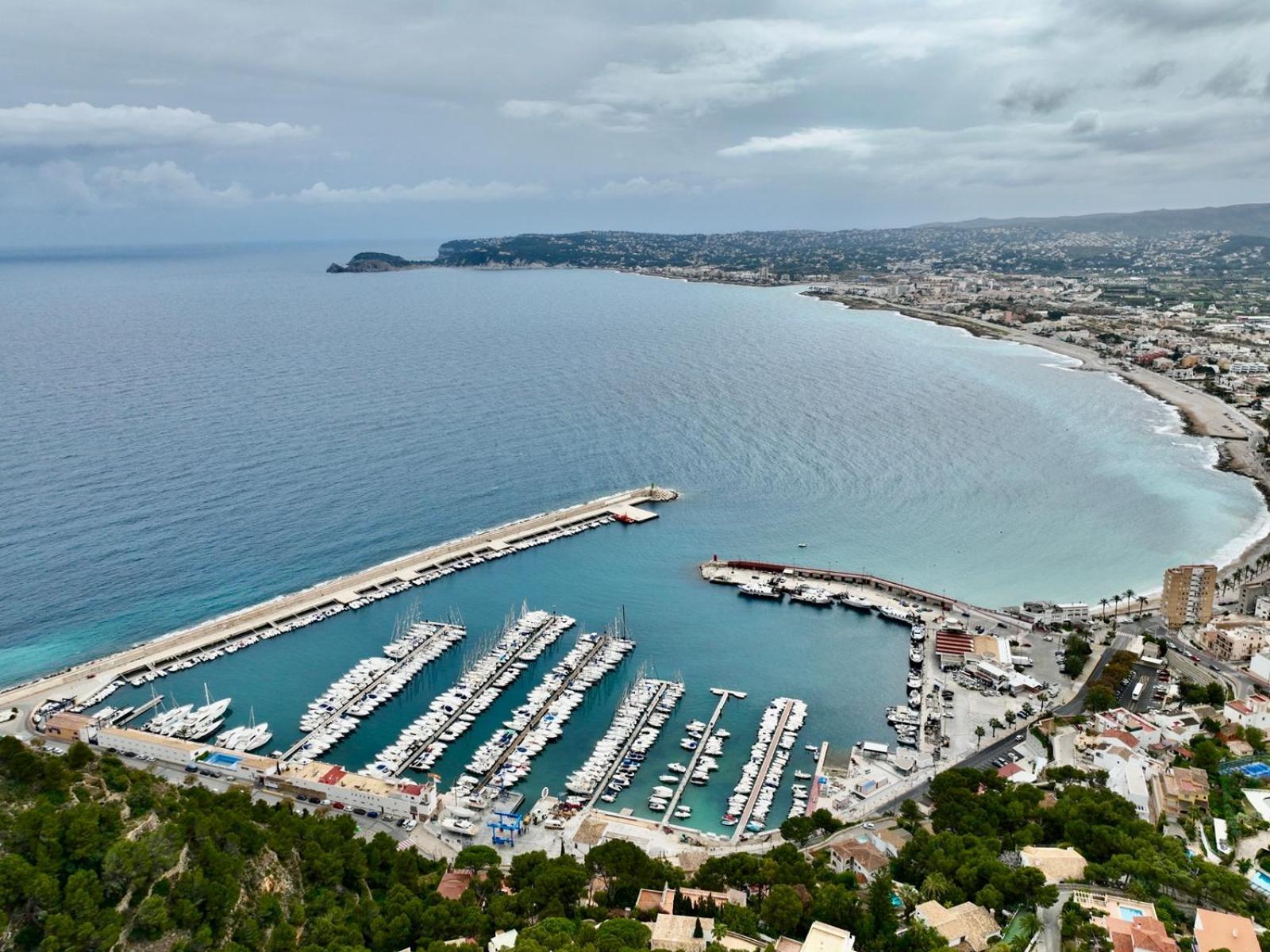 Villa Lujo Con Vistas Al Mar Villa Dulcinea By El Conserje, Cerca Del Puerto Y Sus Servicios Jávea Zewnętrze zdjęcie