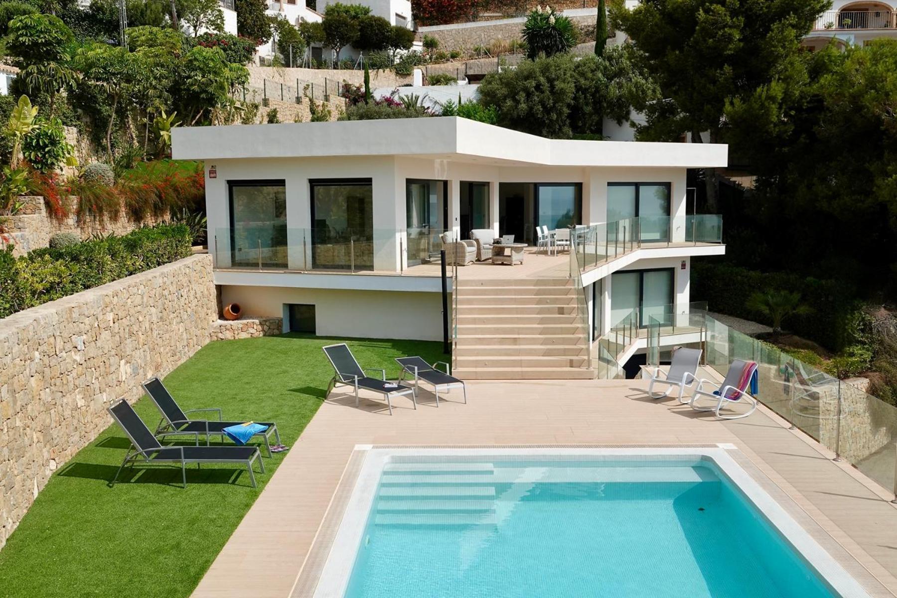 Villa Lujo Con Vistas Al Mar Villa Dulcinea By El Conserje, Cerca Del Puerto Y Sus Servicios Jávea Zewnętrze zdjęcie