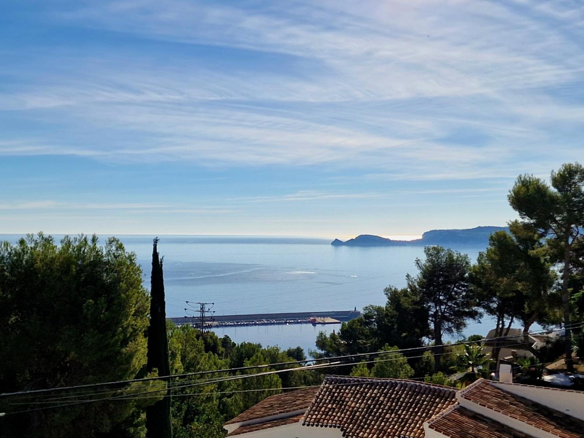 Villa Lujo Con Vistas Al Mar Villa Dulcinea By El Conserje, Cerca Del Puerto Y Sus Servicios Jávea Zewnętrze zdjęcie